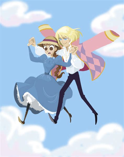 Howl and Sophie by fyre-flye on DeviantArt