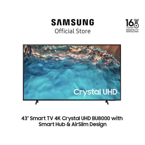 Jual Samsung Led Smart Tv Crystal Uhd 4k 43 43au8000 43in Au8000 Au 8000 New 43bu8000 Kota