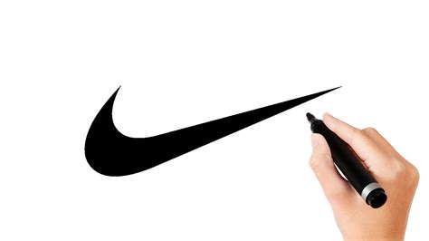 How To Draw Nike Logo Easy Step By Step Youtube