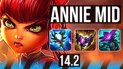 Annie Vs Vel Koz Mid Godlike Br Grandmaster Youtube