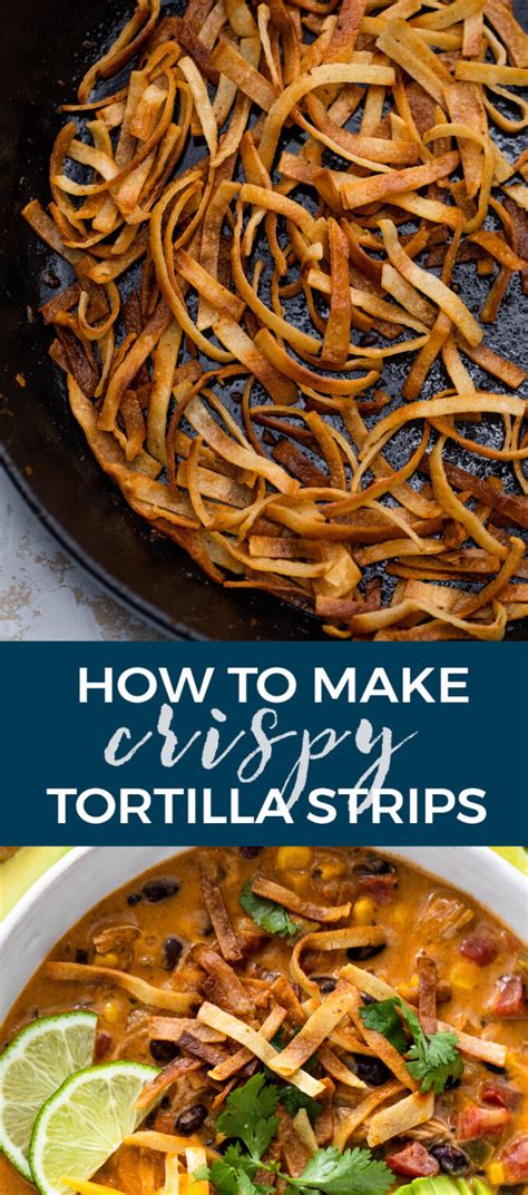 How To Make Crispy Tortilla Strips Gimme Delicious