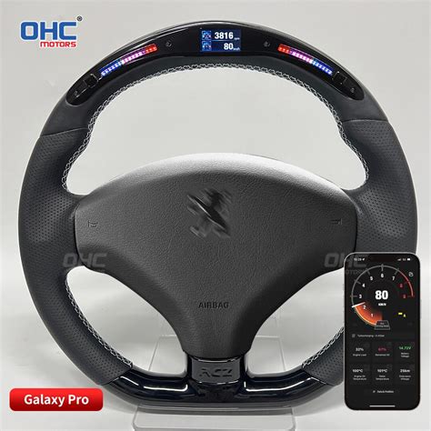 Ohc Led Display Steering Wheel Compatible For Peugeot Rcz