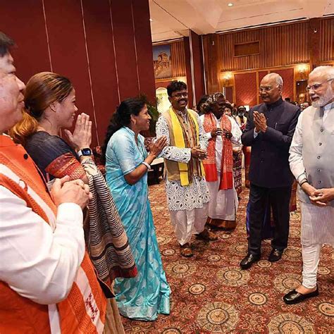 Pm Narendra Modi Hosted A Unique Dinner For President Ramnath Kovind Here Are Some Photos Tv9