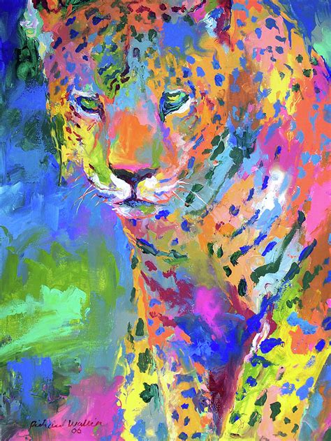 Leopard Painting Abstract