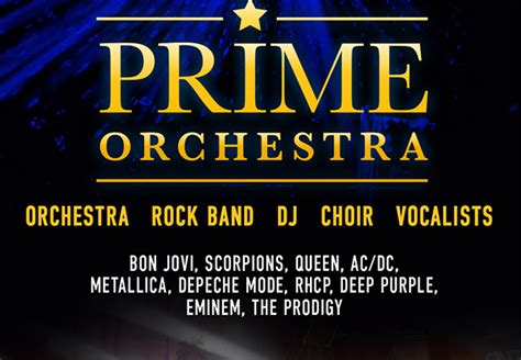 Prime Orchestra Rock Sympho Show Proanima Pl