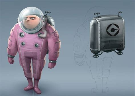 Eric Guillon Grus Rocket Art Of Despicable Me Pinterest Concept