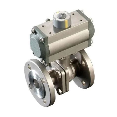 Stainless Steel Pneumatic Actuator Ball Valve At Best Price In