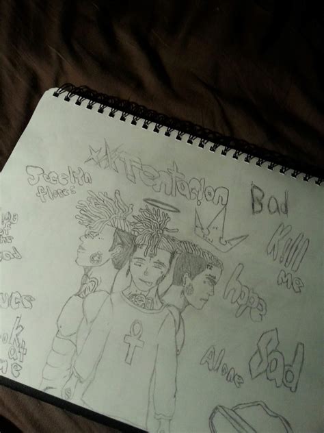 Xxxtentacion Drawing Xxxtentacionfans Amino