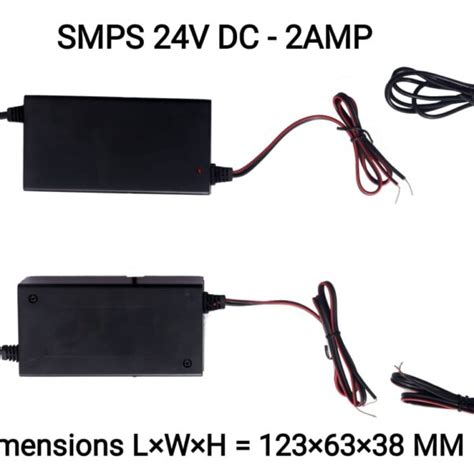 Power Supply 24v Dc 2amp Smps Barana Electronics