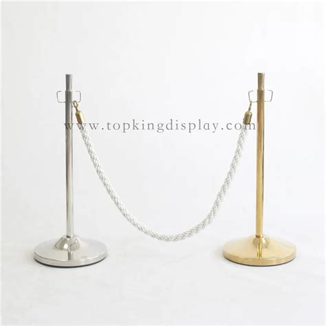 Outdoor Safety Stanchions Retractable Belt Cassette Museum Exhibition