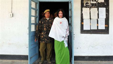irom sharmila iron lady  manipur ends   year long hunger strike