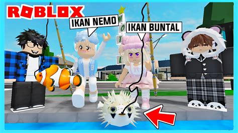 Aku Dan Adiku Terpaksa Harus Memancing Ikan Paus Di Roblox Brookhaven