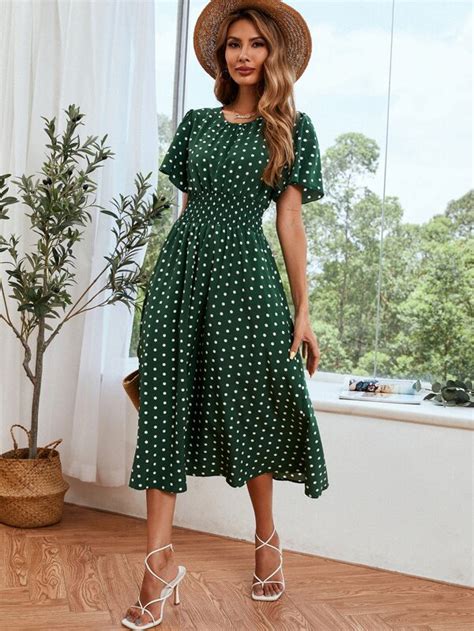 Search Polka Dot Dress Shein Usa