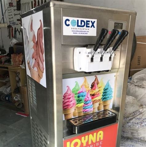 Flavored Ice Cream Dispensing Machine - Coldex Soda Fountain