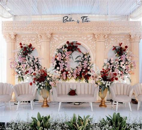 Pin By Dii Godeng On Backdrop In Wedding Stage Decorations