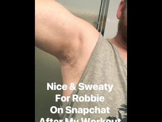 Nice Sweaty Balls After My Workout Get Blended With A Load Of My Hot Cum For You To Smell