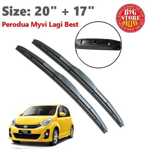 Saiz Wiper Myvi Lagi Best Myvi Wiper Perodua Myvi Wiper New Model