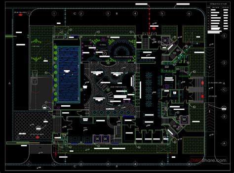 Bus Terminal Terrestrial Plan With All Details Autocad File Dwg Artofit