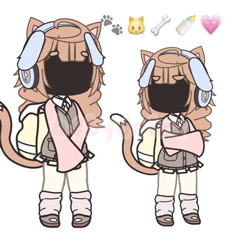 E Emoji Oc Request 🐾🐱🦴🍼💗 ‘ In 2024 Club Design Character Design