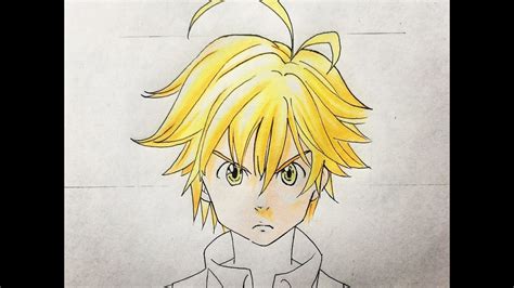 How To Draw Meliodas Nanatsu No Taizai Youtube