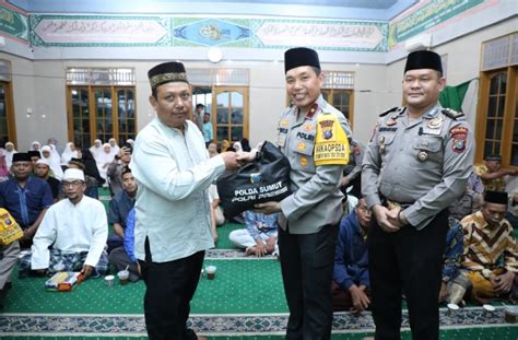 Subuh Keliling Wakapolda Sumut Angka Kejahatan Menurun