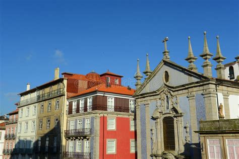 Igreja De Sao Nicolau Porto Portugal Stock Image Image Of Baroque