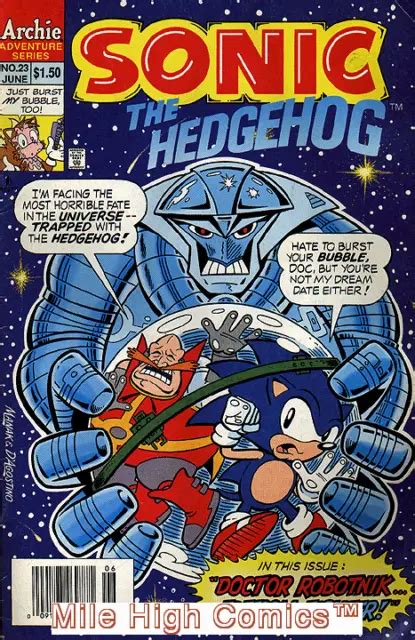 Sonic The Hedgehog The Series Series Archie Near Mint