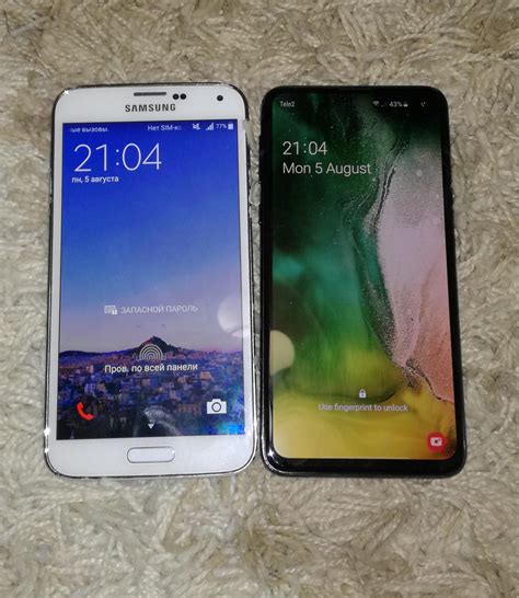 Samsung Galaxy S4 Vs S5