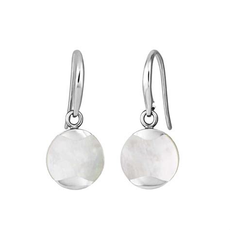 Jersey Pearl Dune Mother Of Pearl Drop Earrings