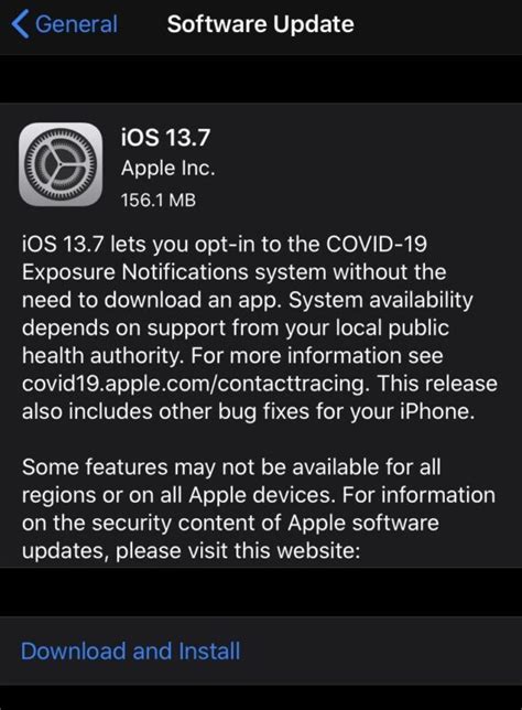 iOS 13.7 & iPadOS 13.7 Update Available to Download