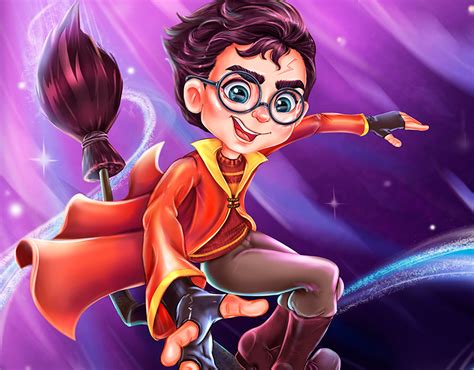 Character design and fan art Harry Potter | Behance