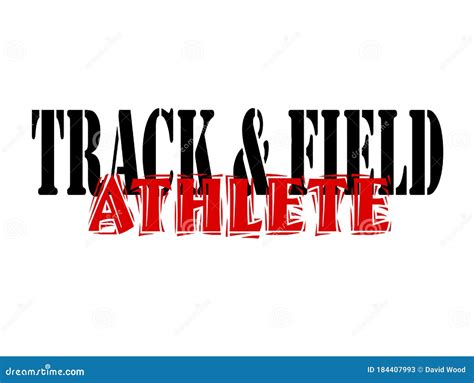 Track and Field Athlete Sports Logo Stock Illustration - Illustration ...