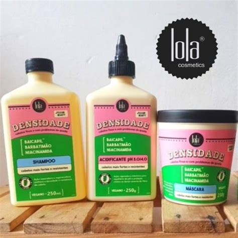 Kit Lola Densidade Shampoo Acidificante M Scara Bizu Das Promo Es