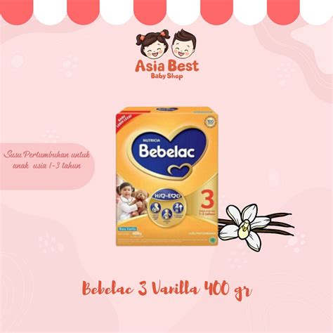 Jual Bebelac Vanilla Gr Susu Pertumbuhan Untuk Anak Usia