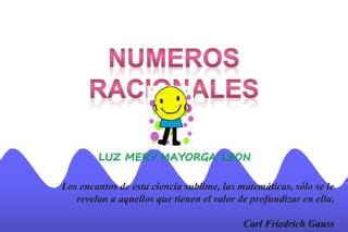 Numeros Racionales Luz