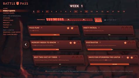 Dota Battle Pass Guide To Completing Weekly Quests For Week