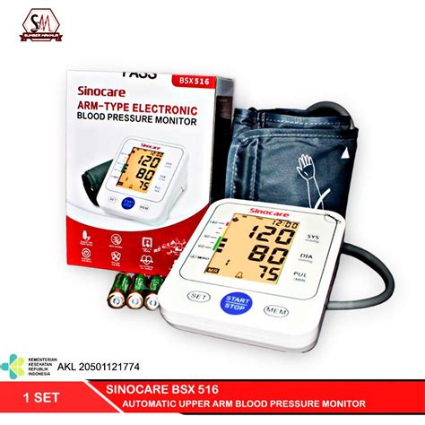 Jual Sinocare Bsx Alat Cek Tekanan Darah Otomatis Alat Ukur