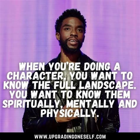 Top 15 Memorable Quotes From Chadwick Boseman - Upgrading Oneself