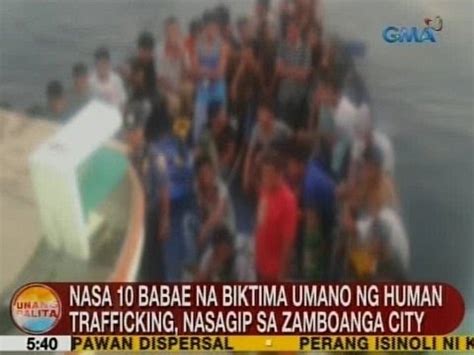 Ub Nasa 10 Babae Na Biktima Umano Ng Human Trafficking Nasagip Sa