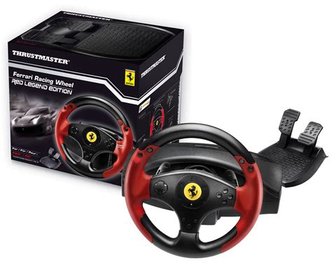 Thrustmaster Ferrari Red Legend Edition Racing Wheel For Pc Ps3