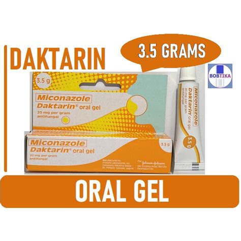 Daktarin Oral Gel 3 5g Lazada PH