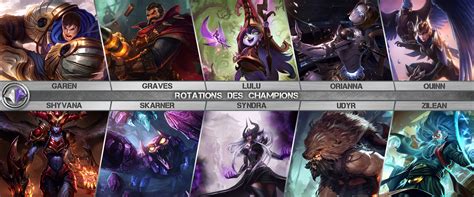 Rotation Champions Gratuits Lol Millenium