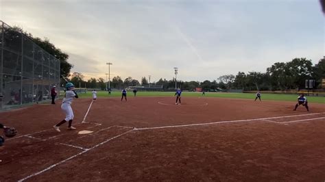 Softball Game Recap Menlo Atherton Bears Vs Gunn Titans