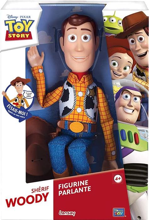 Figurine Parlante Lansay Disney Toy Story Shérif Woody 40 Cm Peluche Interactive Achat