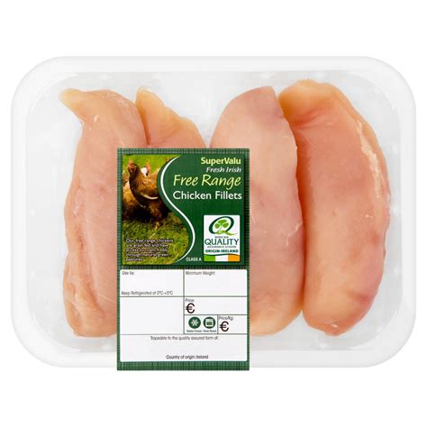 Supervalu Fresh Irish Free Range Chicken Breast Fillets G