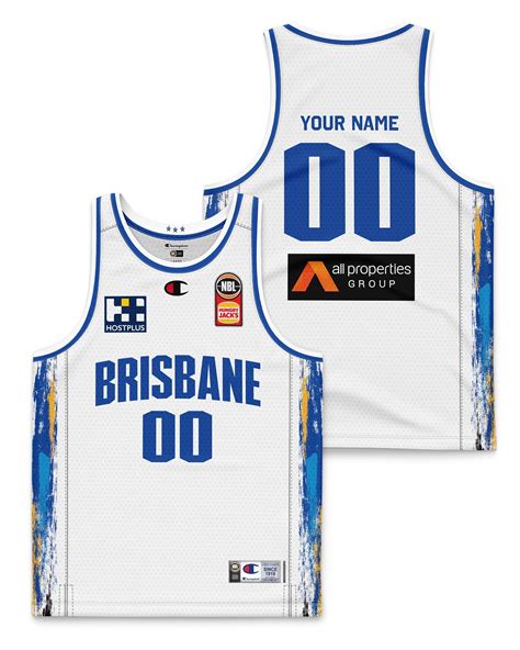 Brisbane Bullets 2324 Youth Away Jersey Personalised Bullets Store