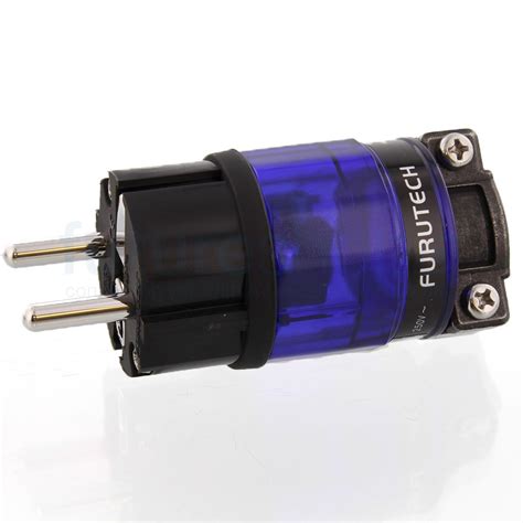 Furutech Fi E High Performance Schuko Connector Rhodium