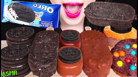 Asmr Oreo Ice Cream Bar Magnum Ice Cream Chocolate Ice Cream 신상 오레오