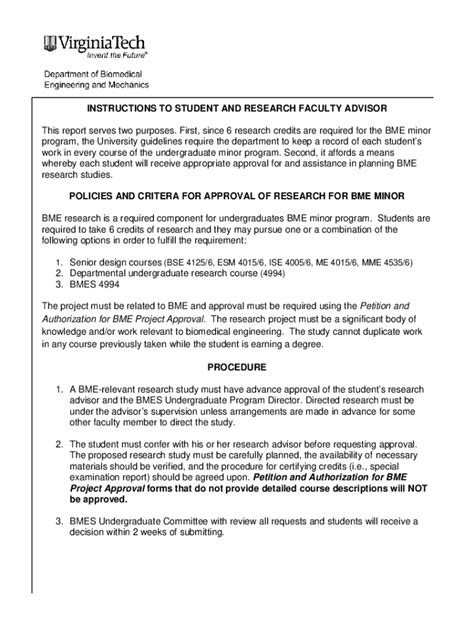 Fillable Online Beam Vt Authorization For Bme Project Approval Fax