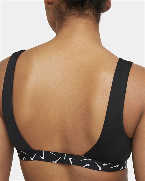 Haut de bikini à encolure dégagée Nike pour Femme Nike BE